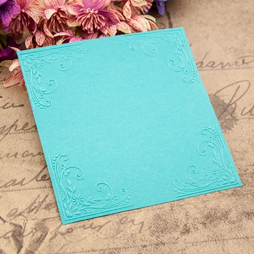 Miniatura 3 de Plantilla de carpeta de grabación en relieve de plástico con encaje para bricolaje álbum de recortes, álbum de fotos, tarjetas, fabricación