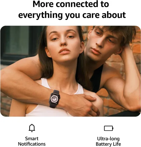 Miniatura 6 de Reloj inteligente para hombres y mujeres, responder/hacer llamadas, reloj inteligente de 1.85 pulgadas, reloj de fitness con monitor de sueño