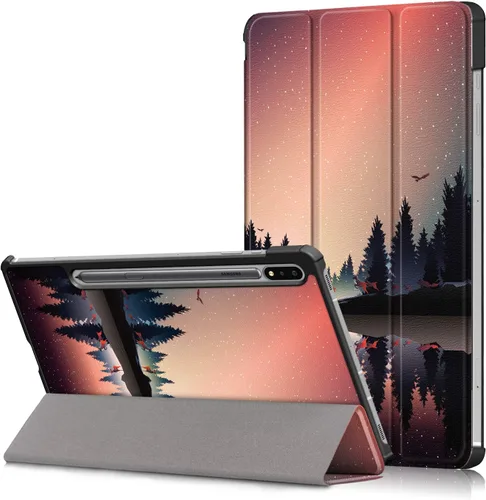 Miniatura 10 de Gylint Funda inteligente con apagado y encendido automático para Samsung Galaxy Tab S8 Plus 2022/S7 FE 2021/S7 Plus 2020 de 12,4 pulgadas