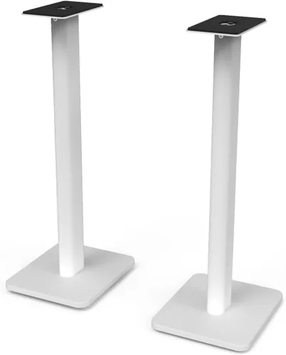 Miniatura 10 de Kanto SP26PL - Soportes universales para altavoces de estantería 26 pulgadas de alto Placa superior giratoria de dos tamaños con acolchado