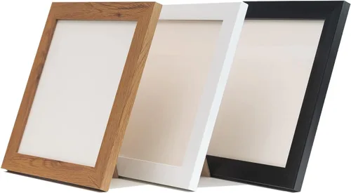 Miniatura 6 de Ebherys Marco de bordado de 9.5 x 9.5 pulgadas en negro – Muestra trabajos de bordado a mano de 7.5 x 7.5 pulgadas con cartón – madera compuesta