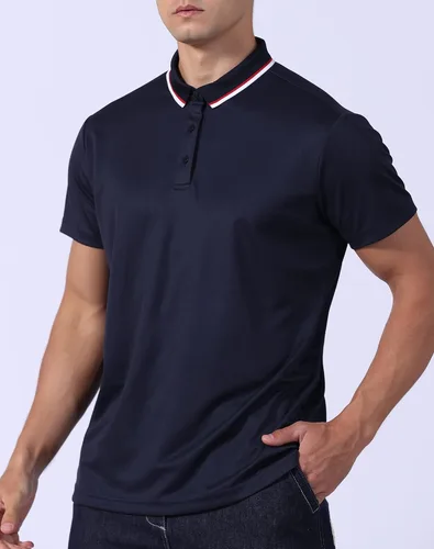 Miniatura 8 de Paquete de 5 camisas polo para hombre, secado rápido, manga corta, camisa de golf, piqué, jersey de ajuste regular