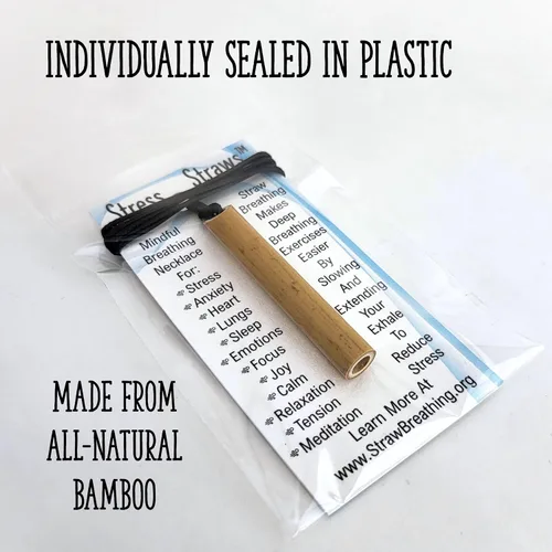 Miniatura 5 de Paquete de 40 collares de respiración consciente de Stress Straws versión al por mayor