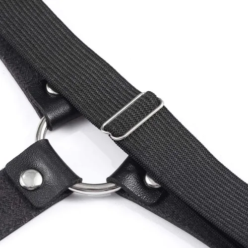 Miniatura 7 de Yovic Punk Body Chain Leather Leg Chain Sexy Harness Layered Waist Chain Rave Nightcup Party Body Accessory for Women and Girls