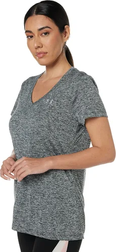 Miniatura 5 de Under Armour - Camiseta con cuello en V UA Twist Tech para mujer