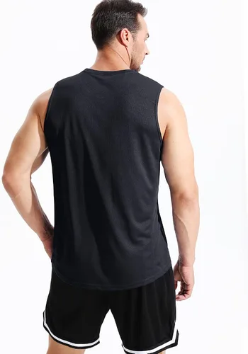 Miniatura 5 de NELEUS Camiseta sin mangas Dry Fit para hombre