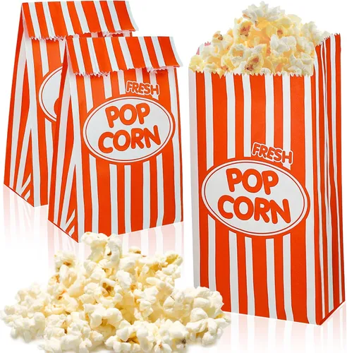 Miniatura 8 de 300 bolsas de palomitas de maíz pequeñas de 1 onza, porciones individuales, bolsas de maíz a granel para máquina de palomitas de maíz, suministros