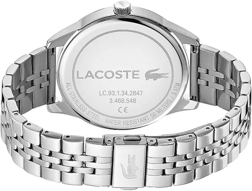 Miniatura 3 de Lacoste Reloj Vienna de cuarzo para hombre con correa de acero inoxidable plata 20 Modelo 2011049 Plateado Reloj de cuarzo
