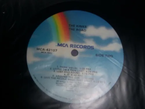 Miniatura 3 de The Kinks: Live The Road LP VG++/NM Canada MCA 42107