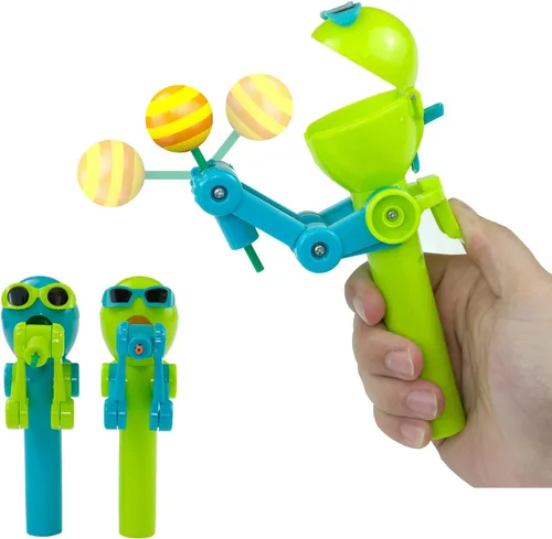 Miniatura 8 de HDLNKAK 2 soportes para piruletas de dinosaurio para niños, estuche de piruletas de Navidad, juguete creativo de prensa para almacenar y regalo