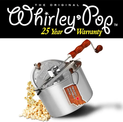 Miniatura 7 de Maíz para palomitas en estufa Wabash Valley Farms Whirley, Náilon, talla única Se ajusta a todos, Plateado