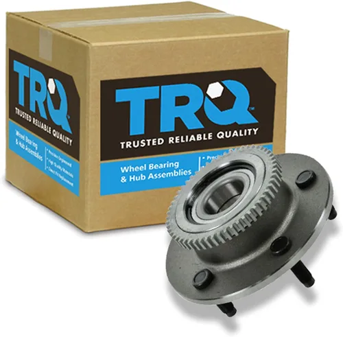 Miniatura 63 de TRQ Cojinete de rueda delantera y conjunto de cubo con sensor ABS compatible con Toyota Sequoia 2008-2022 Tundra 2007-2021