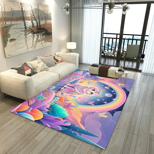 Miniatura 23 de Tapete de 2 x 3 pies con lazo rosa, bonito tapete de coqueta con moño, moderno y estético, tapete pequeño lavable para entrada, patio, dormitorio