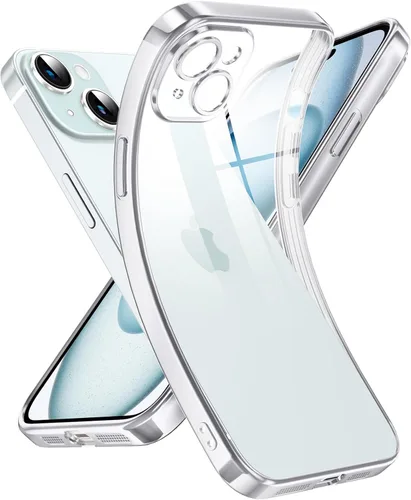 Miniatura 129 de Supdeal Funda transparente para iPhone 13 Pro, no amarillea, protección de cámara, probada en caídas de grado militar, transparente, a prueba