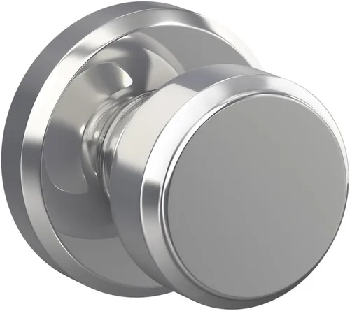 Miniatura 53 de SCHLAGE F51A BWE 622 - Pomo de puerta Bowery, cerradura de entrada con llave, color negro mate Mate negro