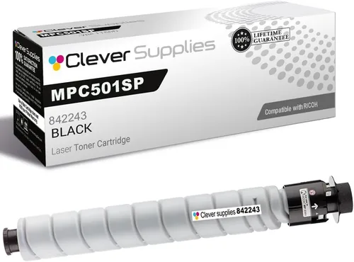 Miniatura 36 de CS - Cartucho de tóner compatible para Ricoh C220 406046 Color negro láser Aficio SP C220 Aficio SP C220A Aficio SP C220DN Aficio SP C220N Aficio SP