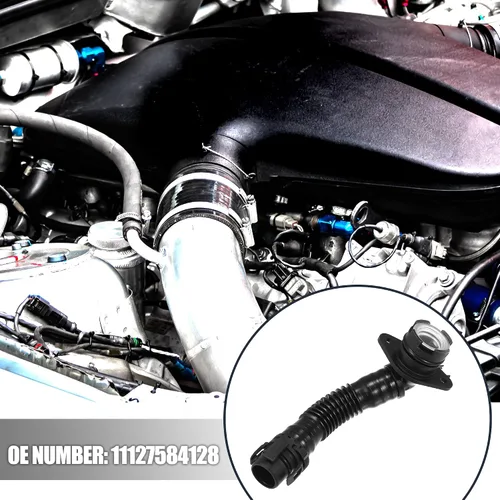 Miniatura 3 de X AUTOHAUX Manguera de ventilación del cárter del coche para BMW X3, X5, X6 (2011-2017), X1 (2013-2015), X4 (2015-2018)