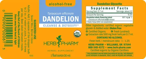 Miniatura 11 de Herb Pharm Certificado Orgánico Sin Alcohol Raíz de Valeriana Glycerita para un sueño reparador - 1 onza, GLDAND01, 1 Ounce, 1, 1