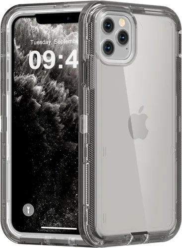 Miniatura 70 de Follaroma para iPhone 11, Funda Resistente a Prueba de Golpes, Protección Anti-Caída, Funda Protectora Transparente de Doble Capa Compatible