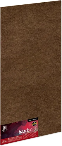 Miniatura 50 de Ampersand Art Supply Panel de Pintura de Madera Dura: Serie Museum Hardbord, 11" x 14", Perfil Plano de 1/8 Pulgada Perfil plano de 1/8 pulgadas