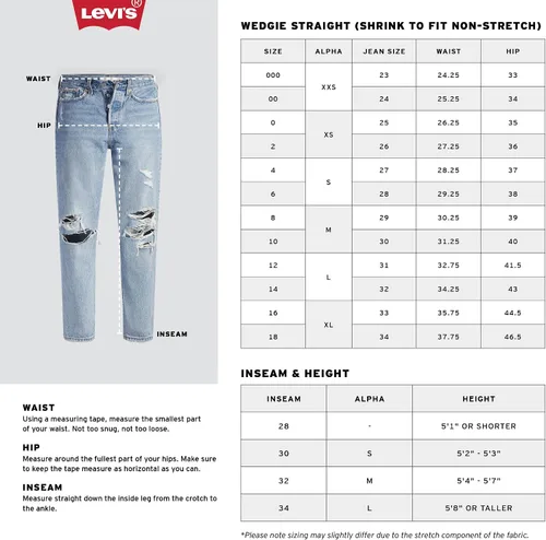 Miniatura 5 de Levi's Women's Wedgie Straight Jeans