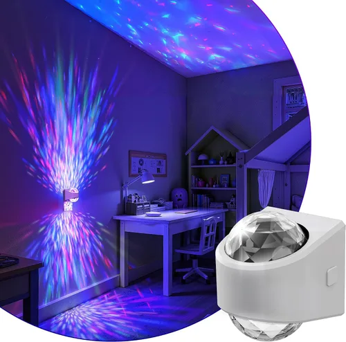 Miniatura 10 de L LOHAS LED - Luces nocturnas enchufables en la pared, luz nocturna con proyector y sensor de crepúsculo a amanecer, 1600K/3000K/5000K ajustable