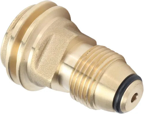 Miniatura 4 de Brass Fittings Adapter Convert POL Valve to QCC‑1 Hose for Gas Grill Cylinder Safe Connection