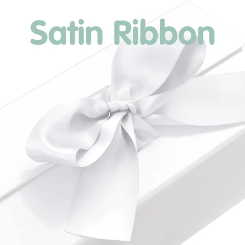 Miniatura 7 de Caja de regalo HAPPY POTATO para regalos con cinta 9x6.5x3.8 pulgadas, caja de regalo blanca con tapa, cajas de propuesta para dama de honor