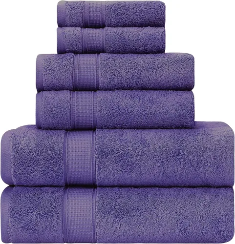 Miniatura 56 de LA HAMMAM - Paquete de 6 toallas de mano de 16 x 28 pulgadas de algodón turco para baño, cara, hotel, gimnasio y spa Extra suave al tacto, secado