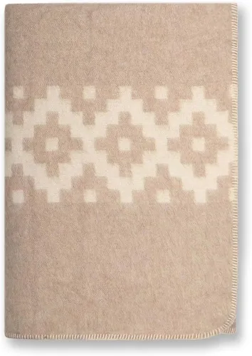 Miniatura 37 de Manta gruesa de lana de alpaca para acampar al aire libre o uso en interiores, diseño étnico, suave lana peruana de alpaca disponible en tamaño Gris