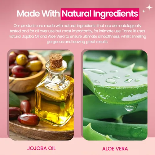 Miniatura 3 de WooWoo Crema natural de depilación íntima - Removedor de pelo vegano sin dolor para pieles sensibles - Depilatorio para genitales, bikini, piernas