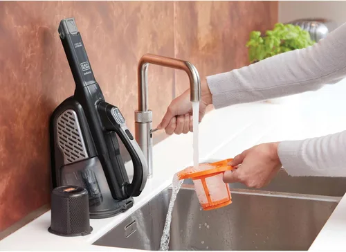 Miniatura 11 de BLACK+DECKER Dustbuster – Aspiradora portátil inalámbrica de mano, pequeño aspirador de mano para dormitorio, hogar y automóvil, potente 20V