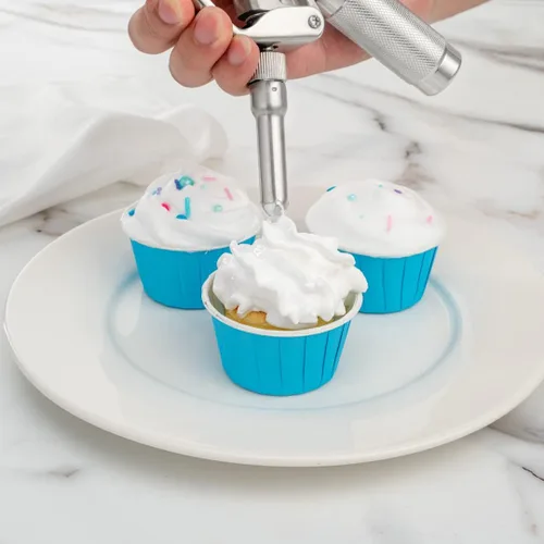 Miniatura 7 de Cartuchos Whip Tek para dispensadores de crema batida, cargadores de crema batida a prueba de fugas, dispensadores se venden por separado, cartuchos