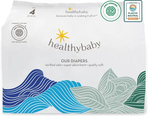 Miniatura 8 de Nuestros pañales El primer pañal verificado EWG y apto para microbiomas Protección contra fugas de 12 horas Fabricado con algodón orgánico