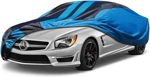 Miniatura 37 de Kaugung - Funda para auto a medida para Chevy Chevrolet Malibu (2016-2025), impermeable para todo tipo de clima, cubierta exterior completa