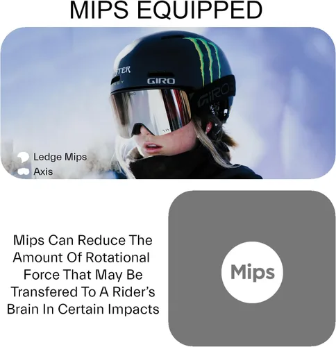 Miniatura 7 de Casco de Esquí Giro Ledge MIPS - Casco de Snowboard para Hombres, Mujeres y Jóvenes