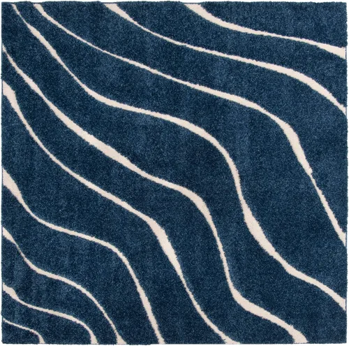 Miniatura 38 de SAFAVIEH Colección Florida Shag - Alfombra de acento de 2'3" x 4', color crema y beige, sin desprendimiento y de fácil cuidado, 1.2 pulgadas
