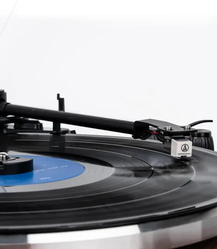 Miniatura 8 de Annesburg Reproductor de Discos de Vinilo, Tocadiscos Bluetooth con Altavoces Incorporados para Discos de Vinilo, Alta Fidelidad con Transmisión por