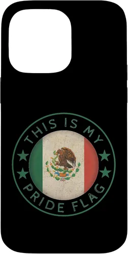 Miniatura 20 de Funda para iPhone 13 This is My Pride Flag Mexico Bandera Art Orgullosa de raíces mexicanas