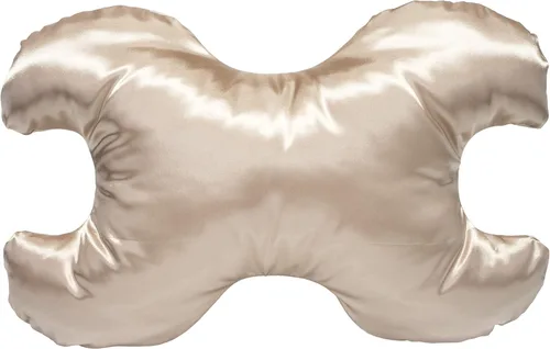 Miniatura 6 de Almohada Save My Face La Petite Just The Pillow Lujo de Satén Negro
