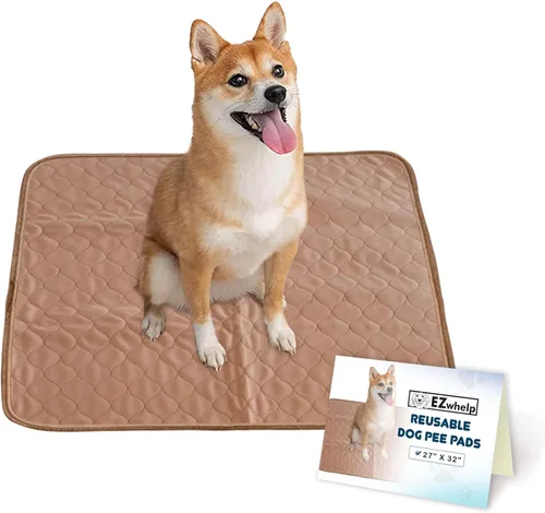 Miniatura 13 de EZwhelp Almohadillas reutilizables para orina de perro, almohadillas de entrenamiento impermeables para perros, lavables y sanitarias, esquinas
