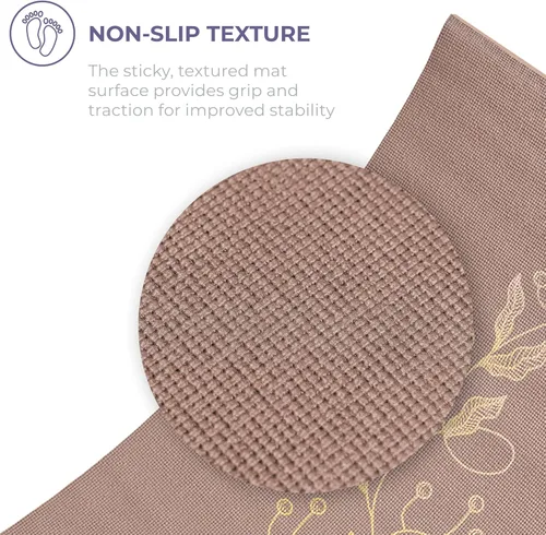 Miniatura 3 de Esterilla de yoga Ascend - Premium de 6 mm de grosor, 72 x 24 pulgadas, impresión sólida o reversible, antideslizante, resistente a los desgarros