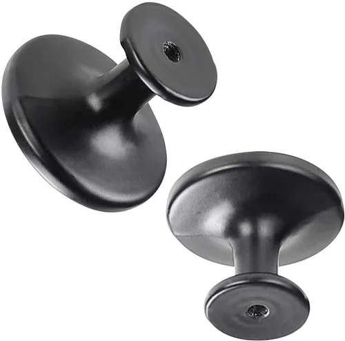 Miniatura 7 de Paquete de 20 pomos para muebles de gabinete de 1-1/4 pulgadas, pomos de puerta de cajón, manijas de puerta de armario, perillas de gabinete