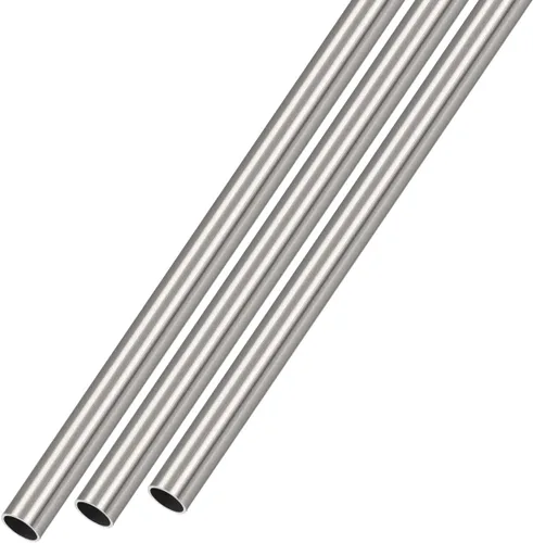 Miniatura 51 de METALLIXITY Tubo de acero inoxidable 304 (0.276 in de diámetro exterior x 0.031 in de alto x 11.811 in de largo) 3 piezas, tubo recto, para muebles