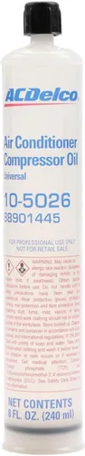 ACDelco GM Original Equipment 10-5026 (88901445) Sistema de aire acondicionado PAG Oil - Cartucho de 8 onzas