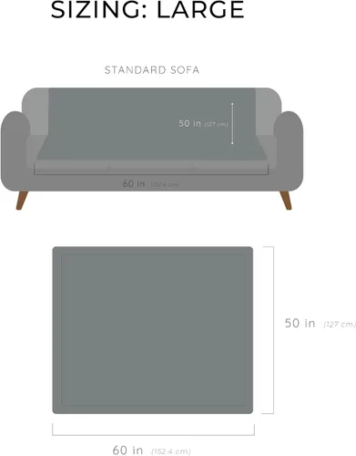 Miniatura 6 de GRACED SOFT LUXURIES - Manta de piel sintética suave y cálida, elegante y acogedora para sofá, cama, silla y sala de estar