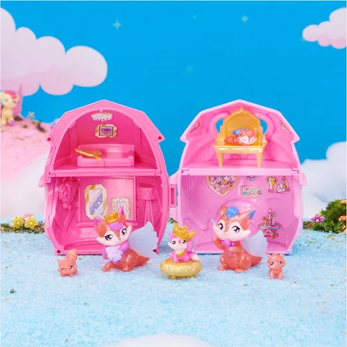 Miniatura 5 de Hatchimals CollEGGtibles, paquete familiar de juego en casa con 3 personajes y hasta 3 bebés sorpresa (el estilo puede variar), juguetes para niñas