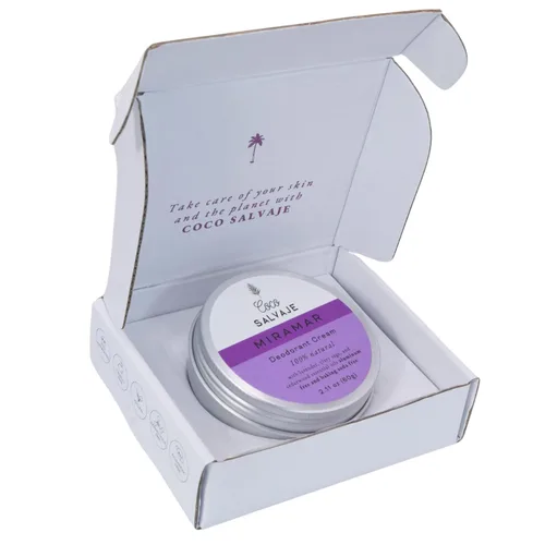 Miniatura 2 de Crema desodorante natural para mujeres y hombres, desodorante sin aluminio con magnesio e ingredientes orgánicos para pieles sensibles, vegano