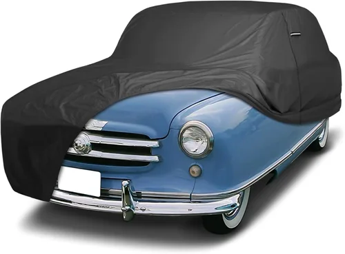 Miniatura 44 de iCarCover - Funda de auto personalizada para AMC Ambassador (1965-1973), impermeable, resistente a todo clima, protector UV, sol, lluvia, nieve
