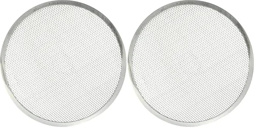 Miniatura 2 de American Metalcraft 18731 Pantalla rectangular de aluminio para hornear pizza, 11" L x 16" W